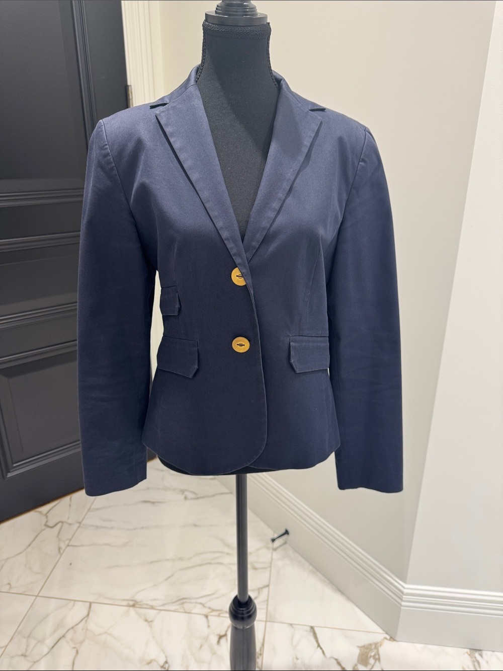 Teenflo Navy Blazer with Gold Buttons